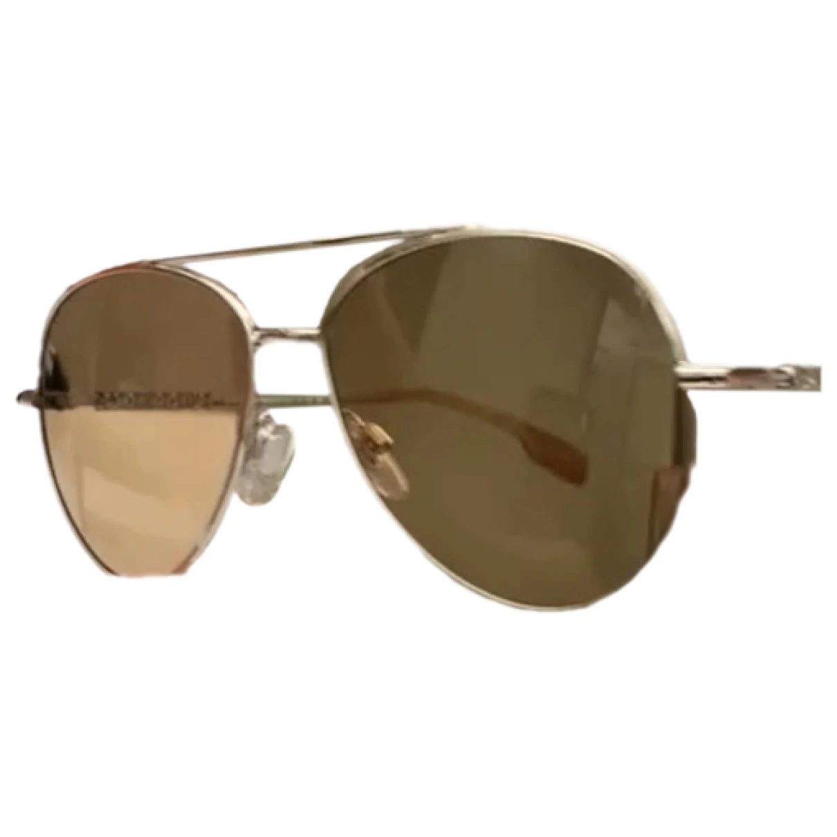 Pre-owned Burberry Sunglasses In Silver