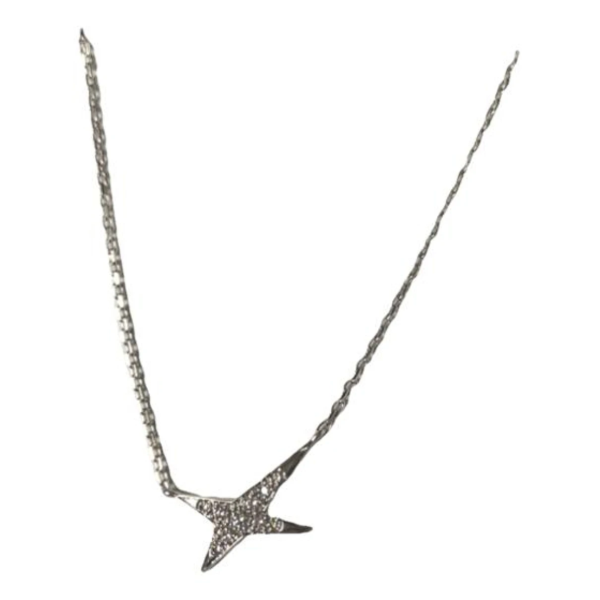 Pre-owned Mauboussin Etoiles Divines White Gold Necklace
