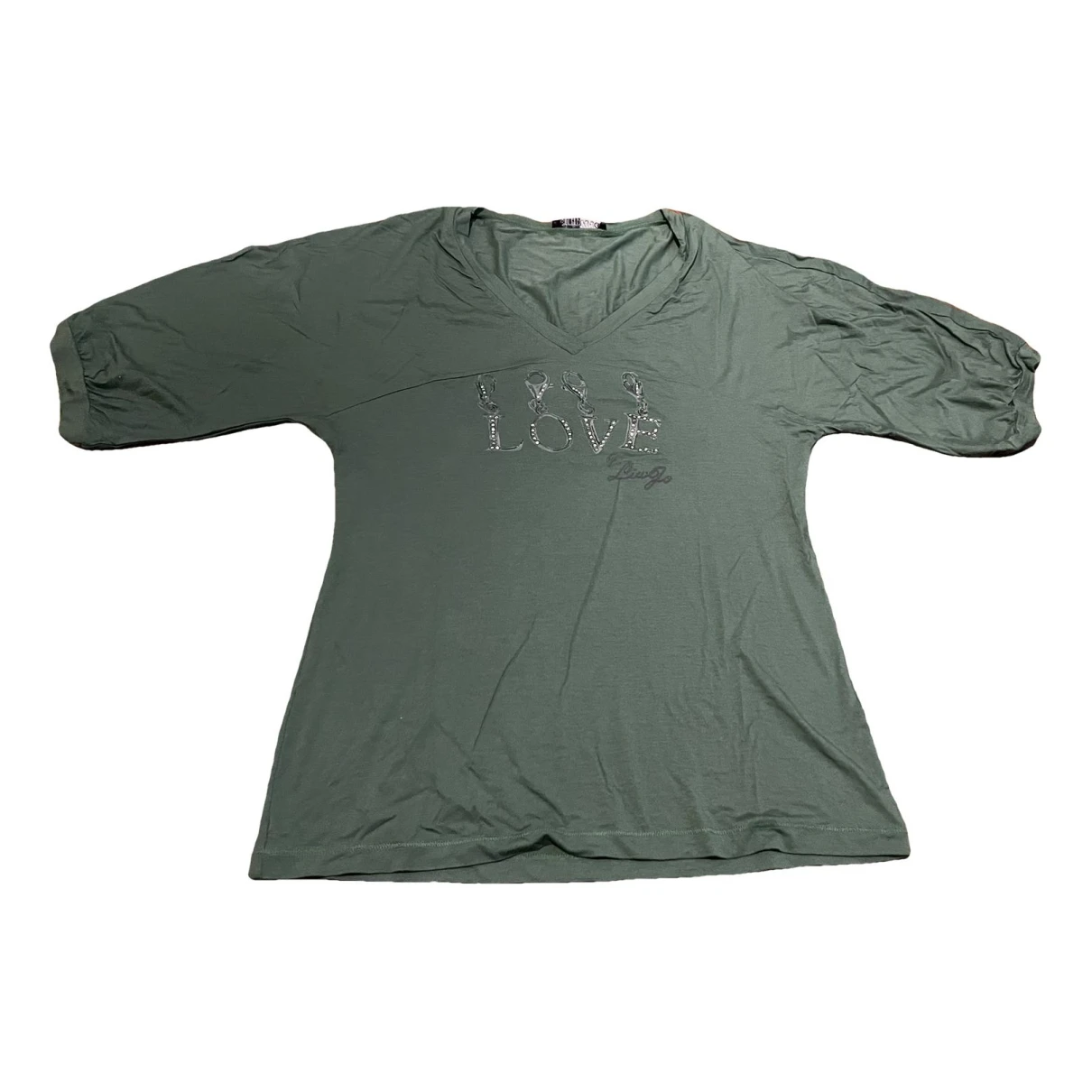 Pre-owned Liujo T-shirt In Green