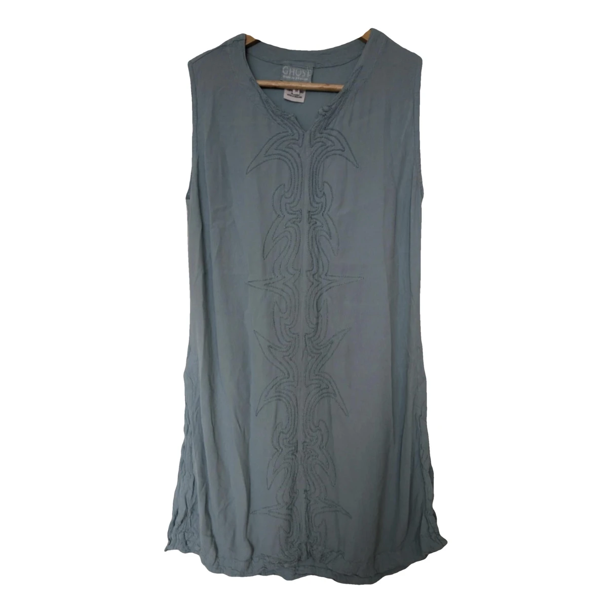 Pre-owned Ghost London Tunic In Turquoise