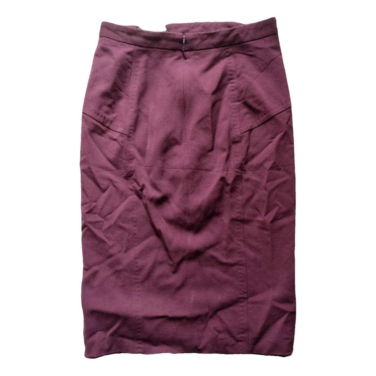 Pre-owned Dsquared2 Mid-length Skirt In Burgundy