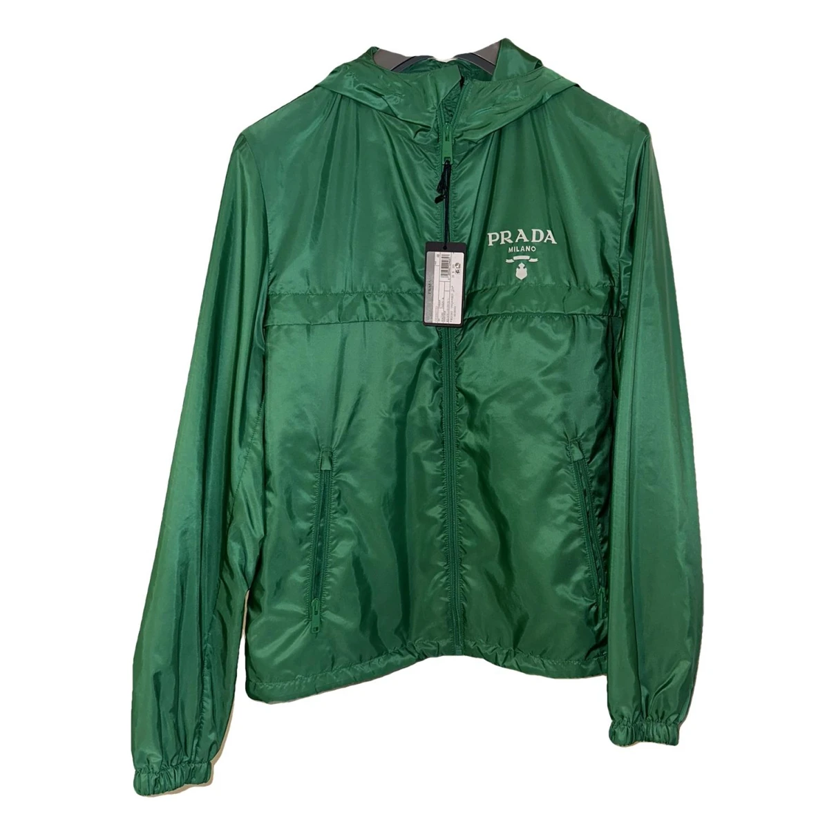 Pre-owned Prada Jacket In Green