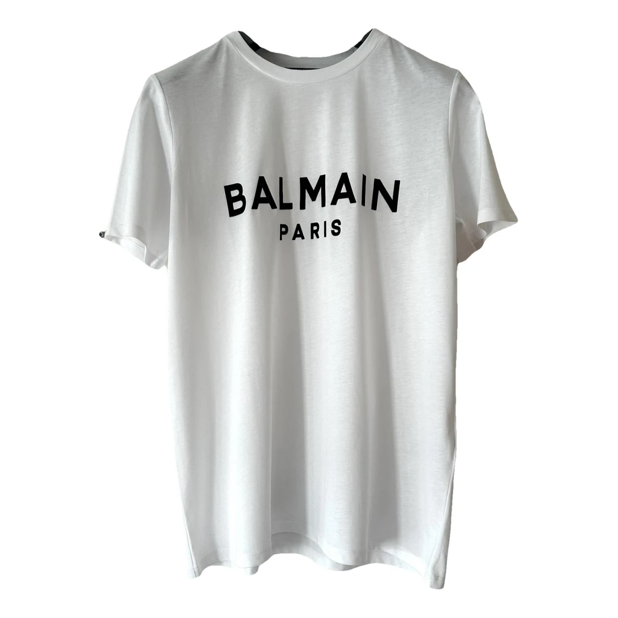 Pre-owned Balmain T-shirt In White