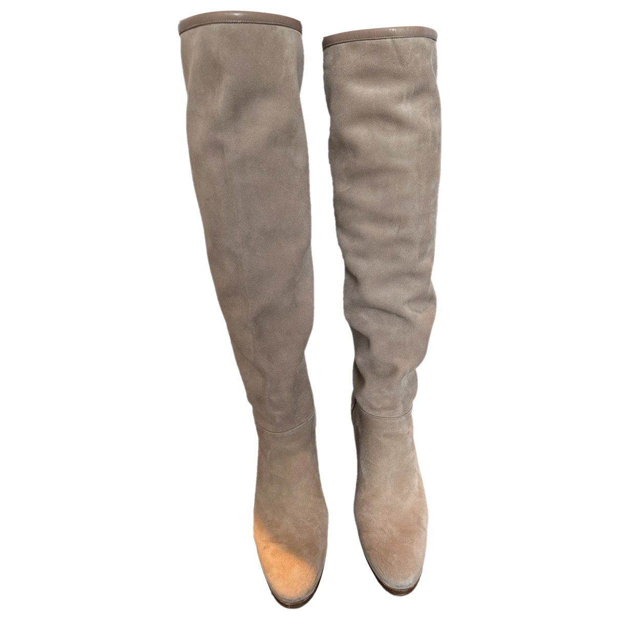 Pre-owned Loro Piana Boots In Beige