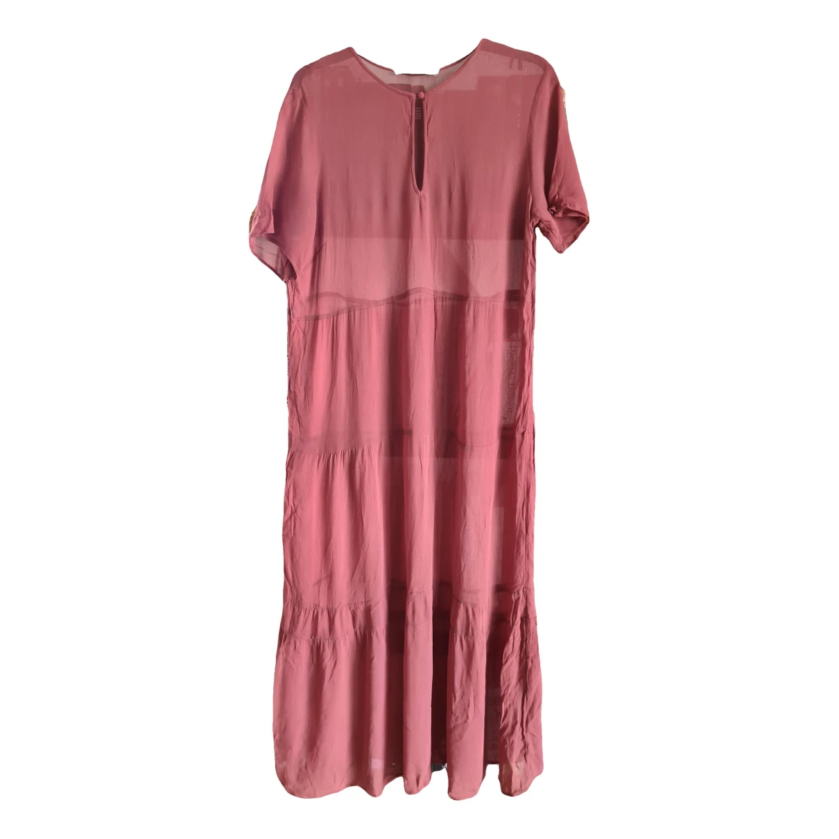 Pre-owned Gestuz Maxi Dress In Pink