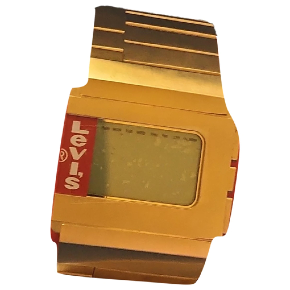 Pre-owned Levi's Watch In Gold