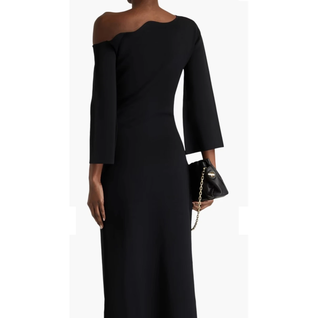 Pre-owned By Malene Birger Maxi Dress In Black