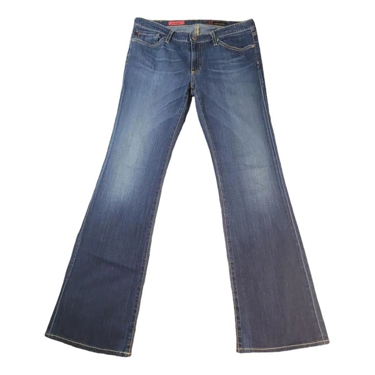 Pre-owned Ag Bootcut Jeans In Blue