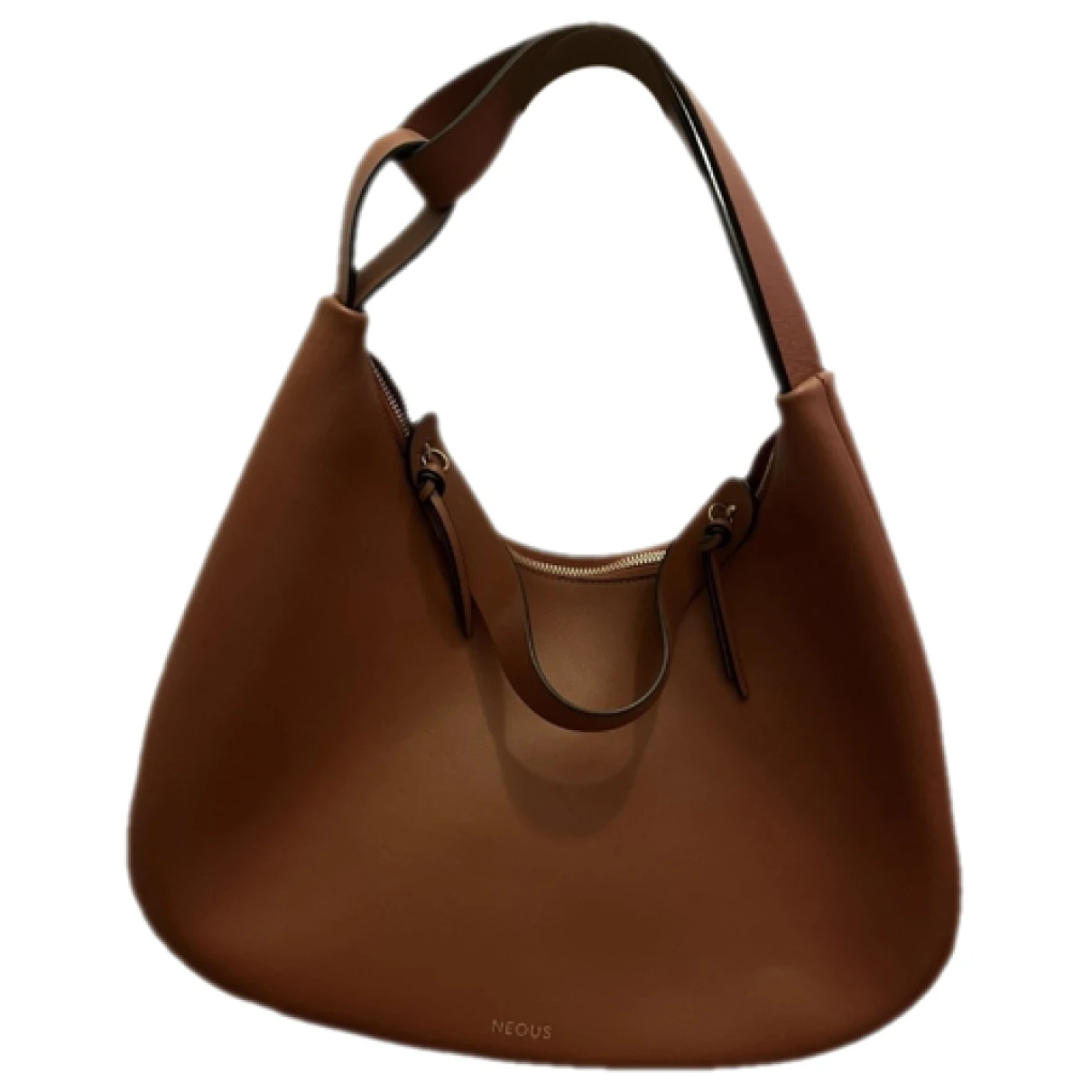 Pre-owned Neous Leather Handbag In Brown