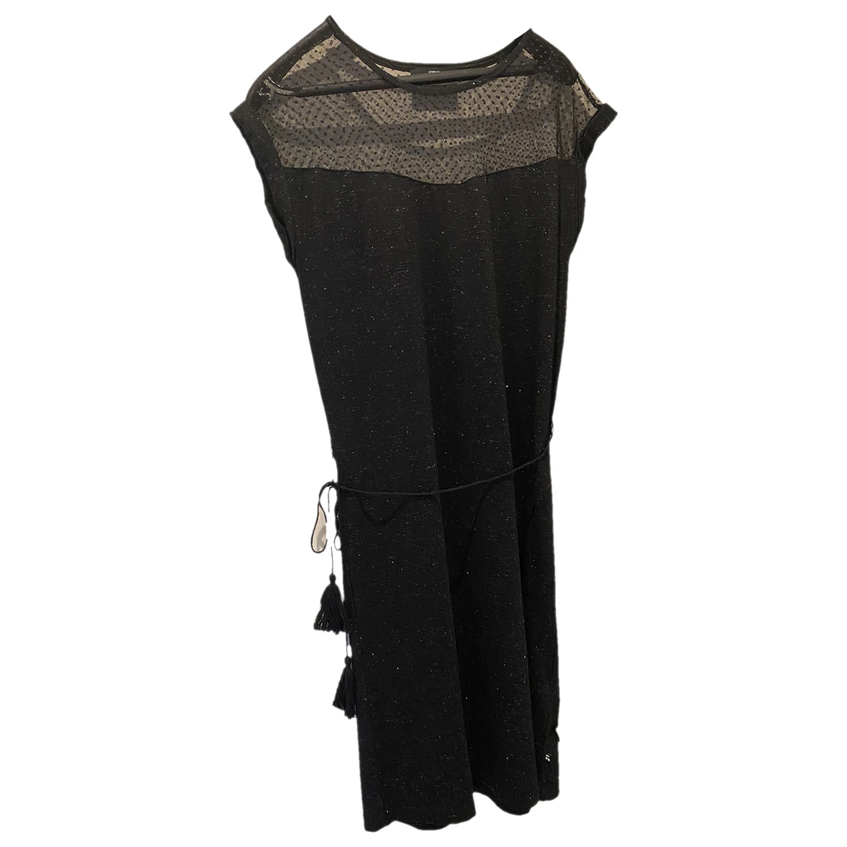 Pre-owned Le Temps Des Cerises Mid-length Dress In Black