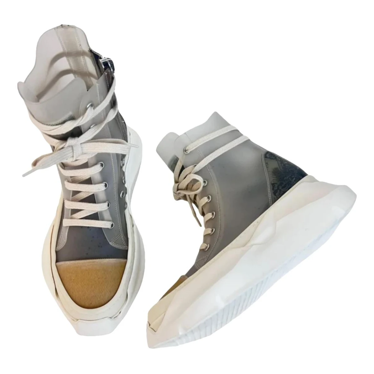 Pre-owned Rick Owens Drkshdw Trainers In White