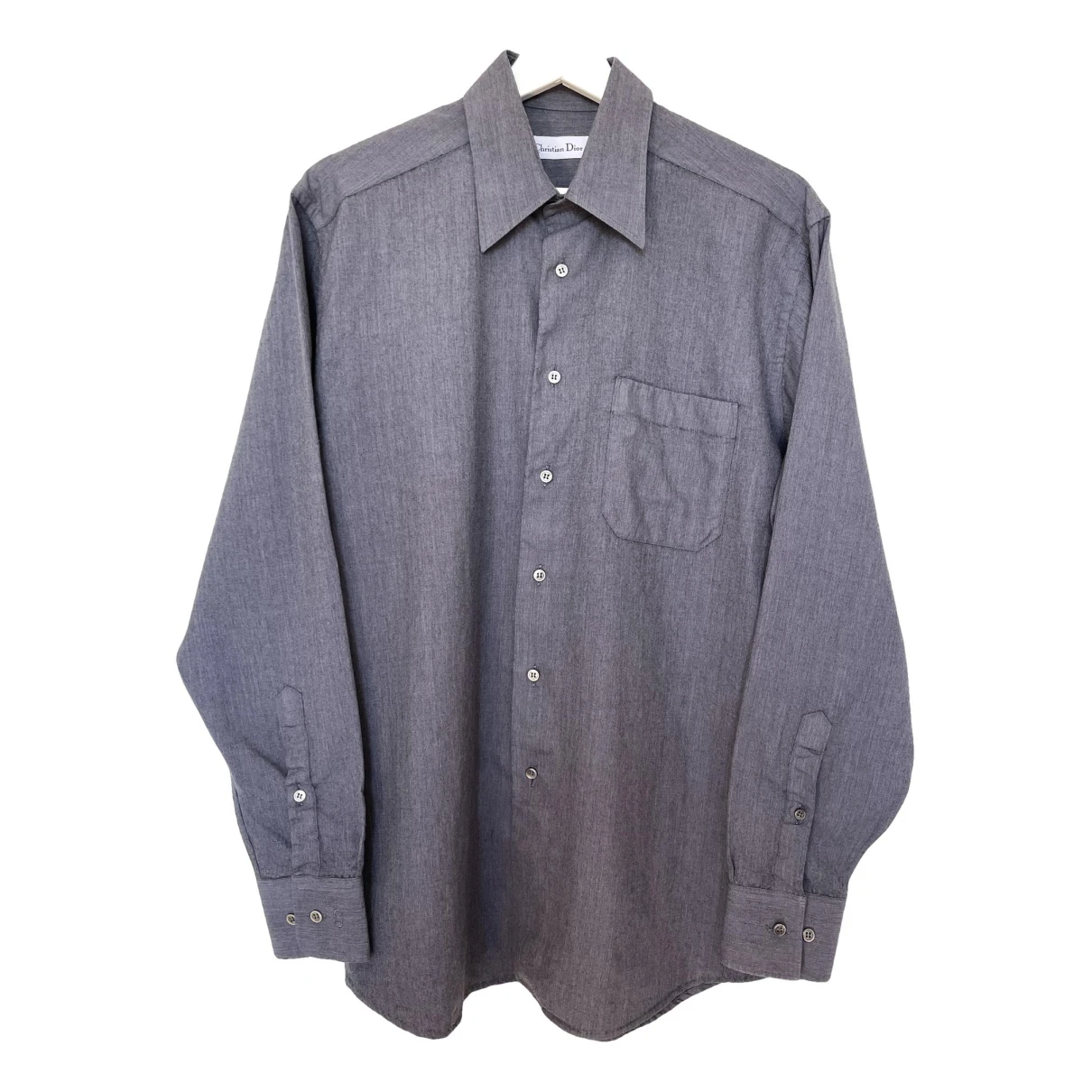 Pre-owned Dior Wool Shirt In Grey