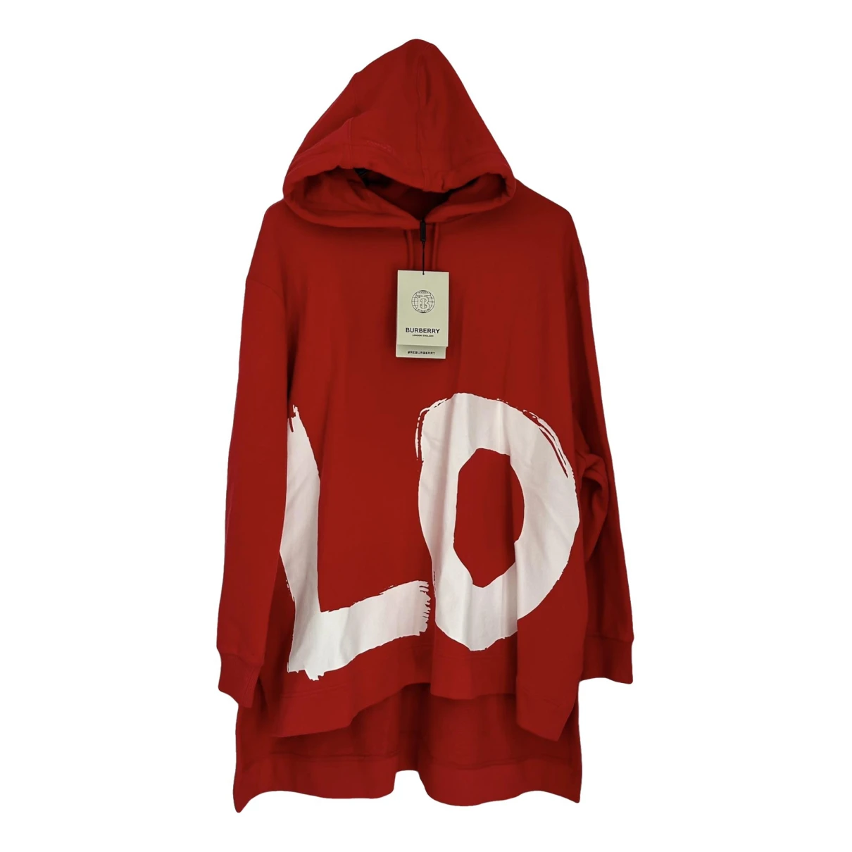 Pre-owned Burberry Sweatshirt In Red