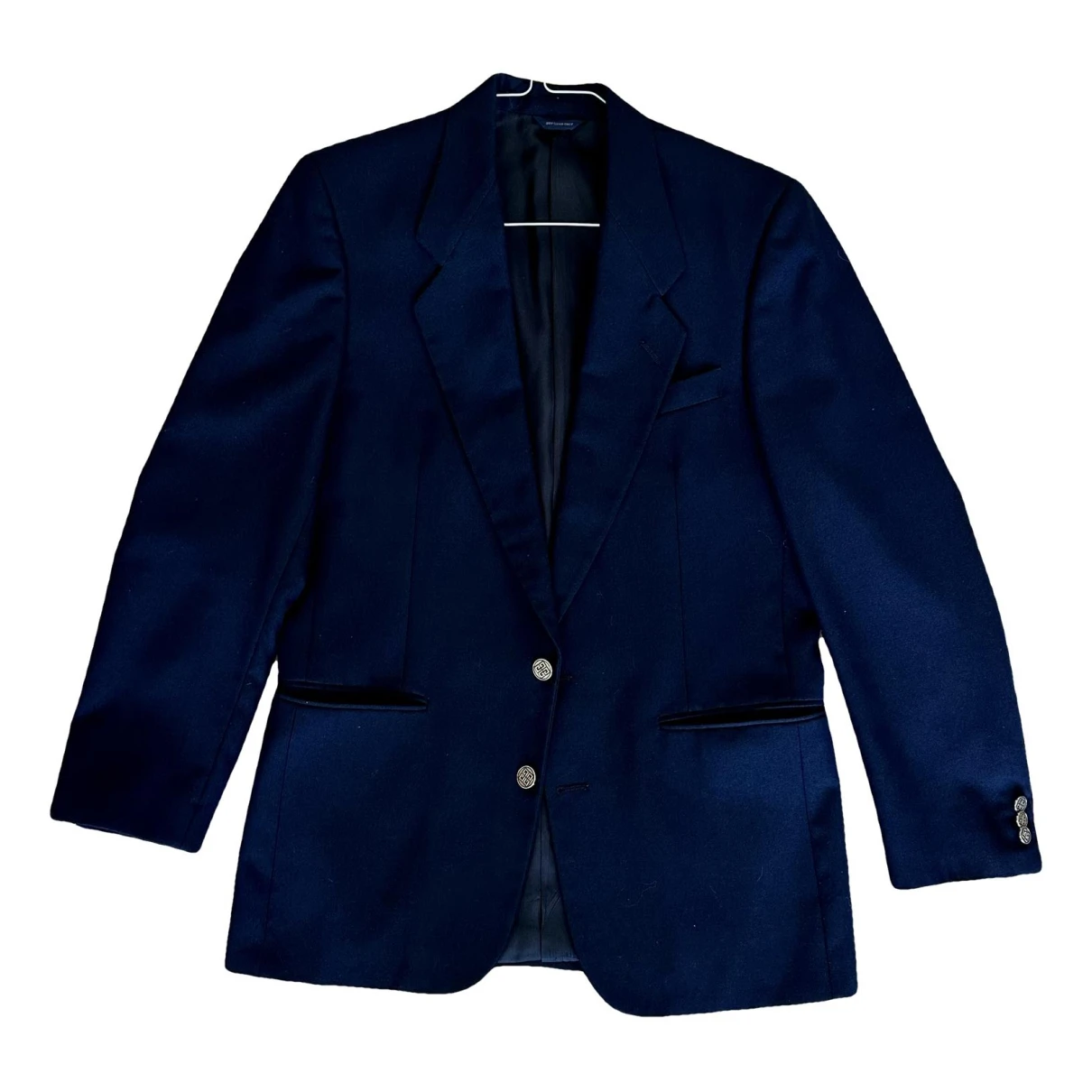 Pre-owned Givenchy Wool Jacket In Blue