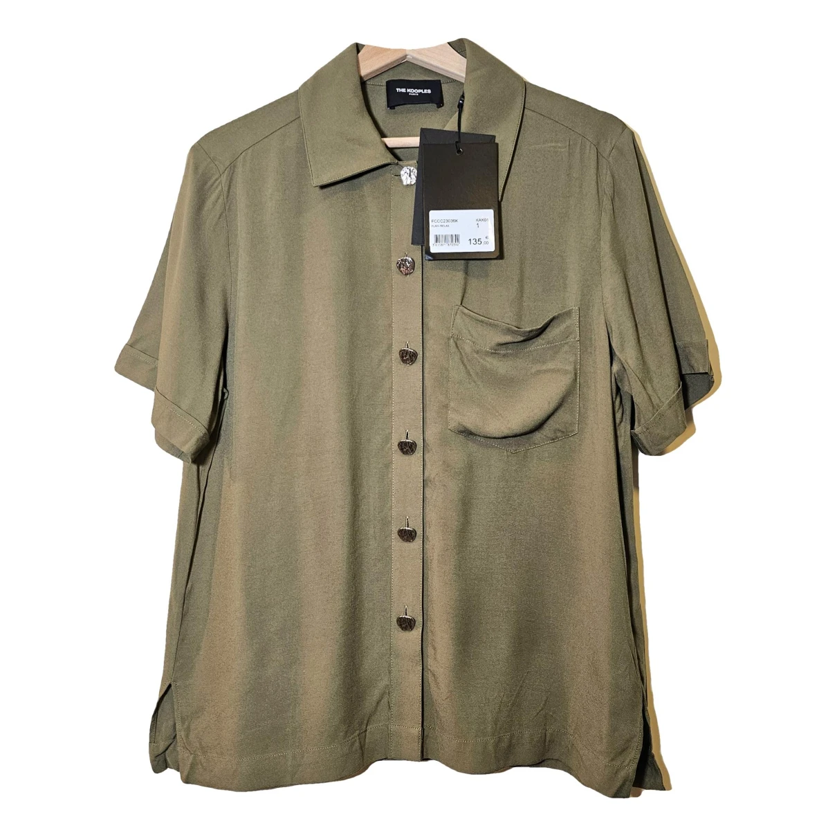 Pre-owned The Kooples Shirt In Khaki