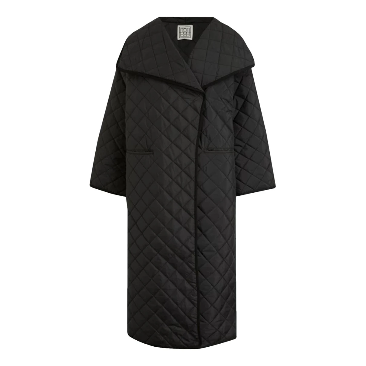 Pre-owned Totême Coat In Black