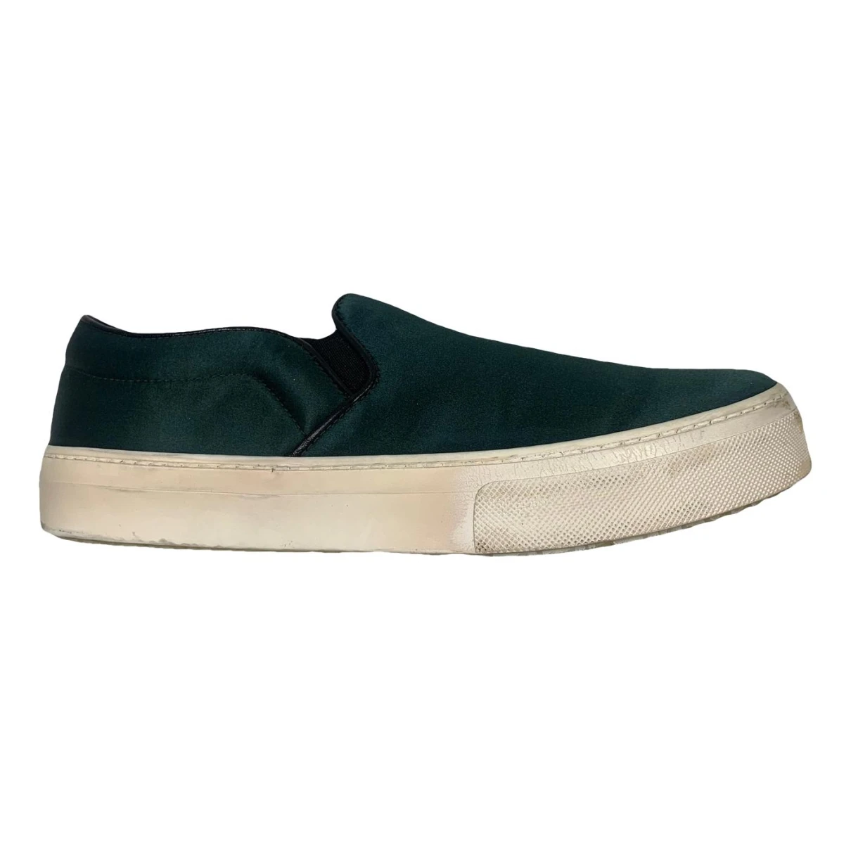 Pre-owned Celine Pull On Trainers In Green