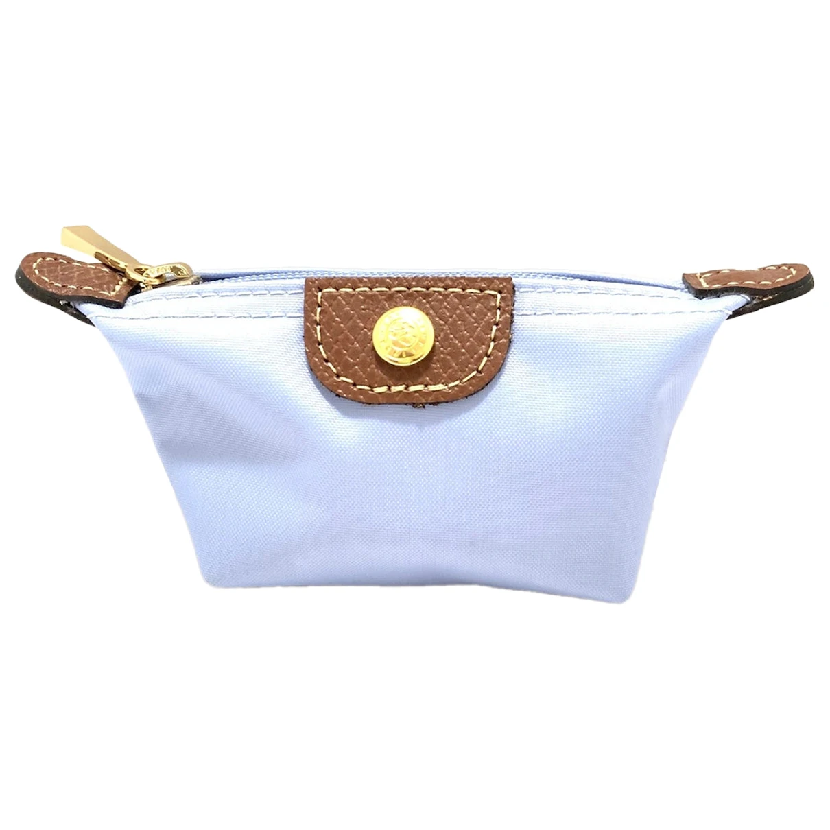 Pre-owned Longchamp Clutch In Blue