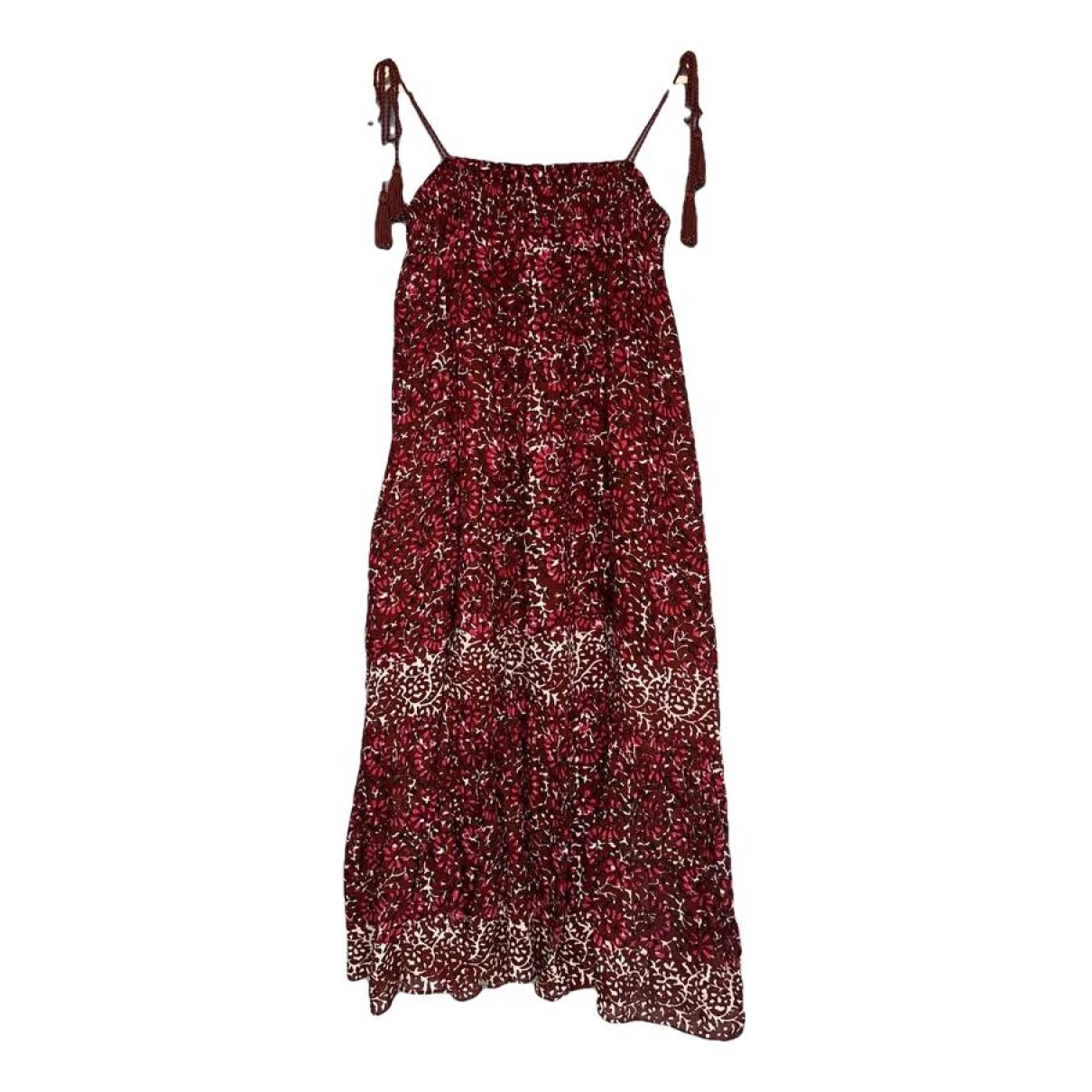 Pre-owned Ulla Johnson Mid-length Dress In Red