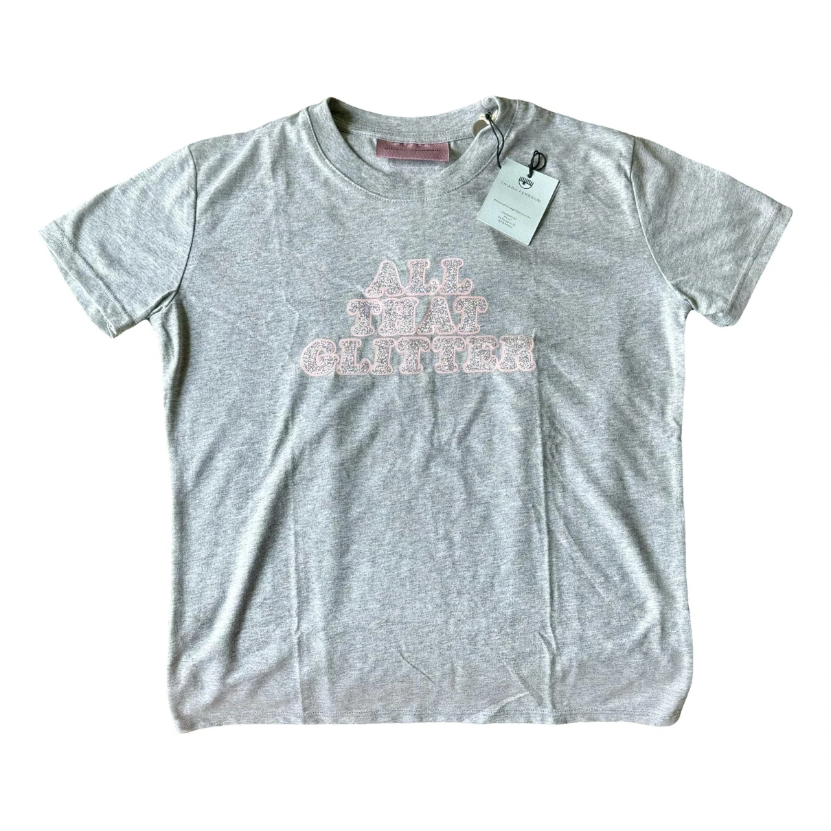 Pre-owned Chiara Ferragni T-shirt In Grey