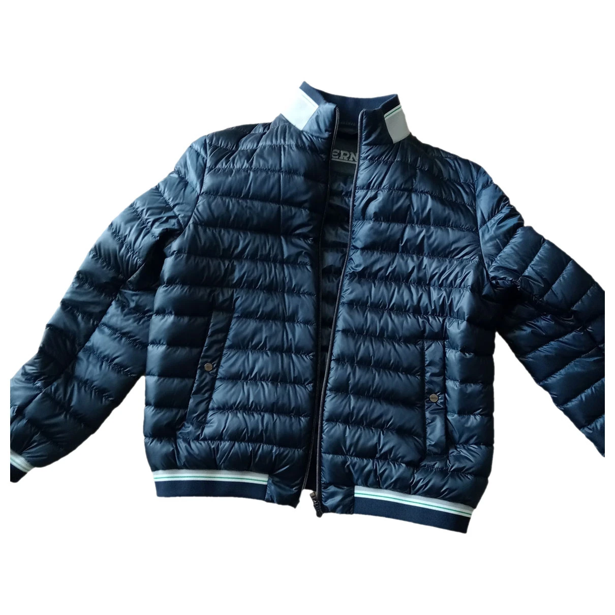 Pre-owned Herno Jacket In Blue