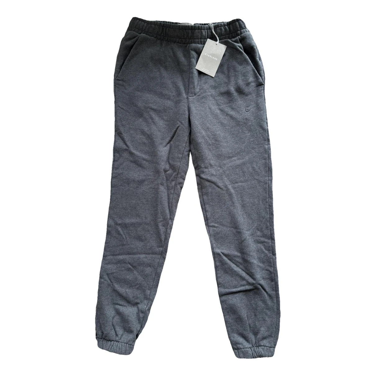 Pre-owned Everlane Trousers In Grey