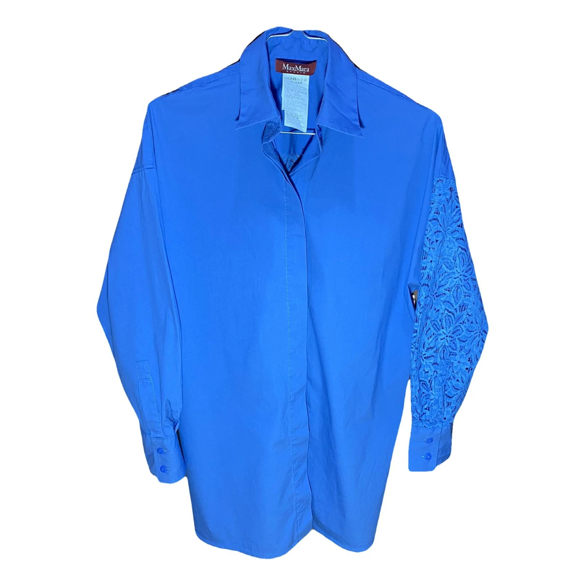Pre-owned Max Mara Shirt In Blue