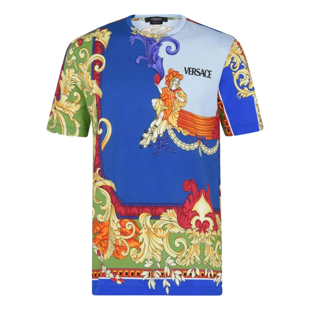 Pre-owned Versace T-shirt In Multicolour