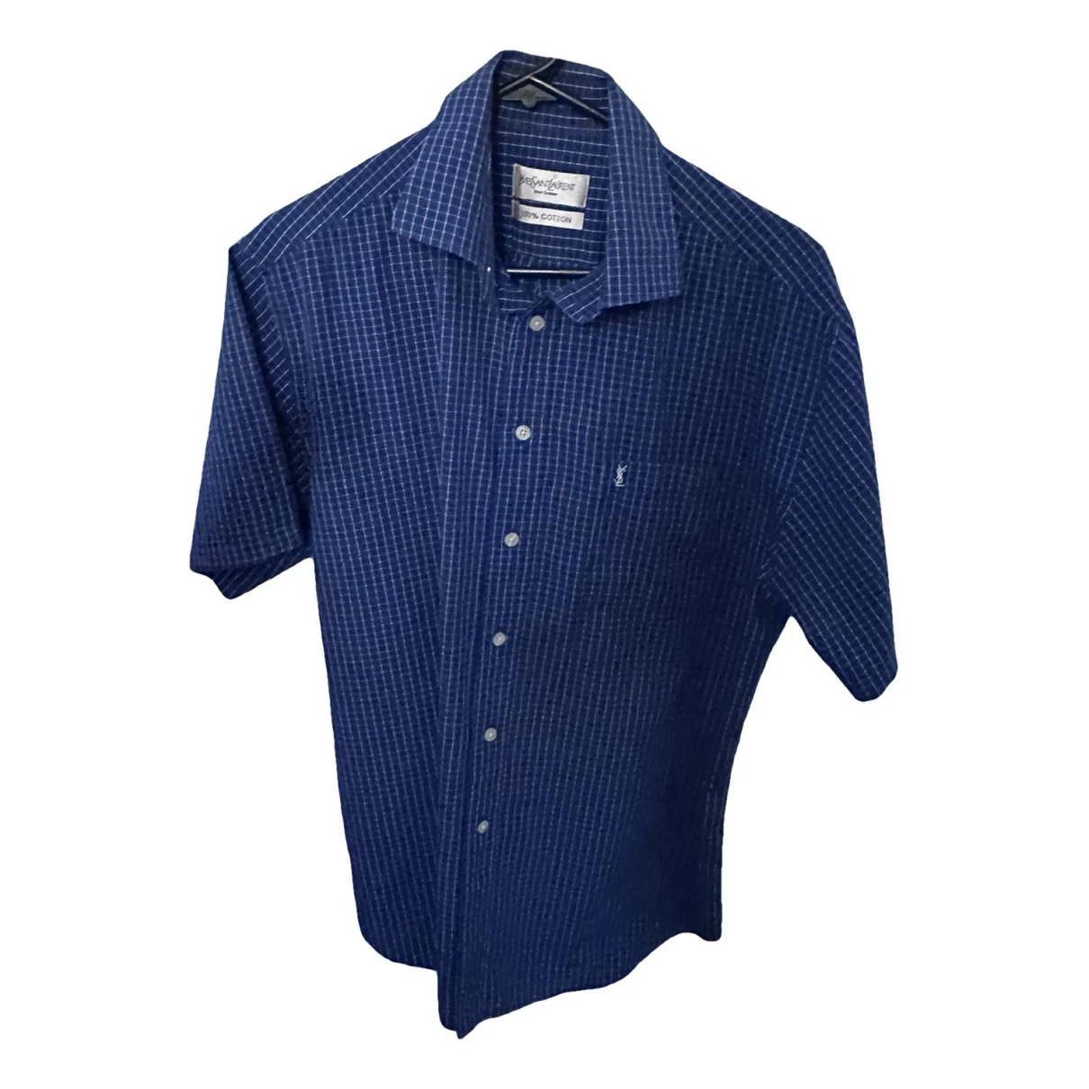 Pre-owned Saint Laurent Polo Shirt In Blue