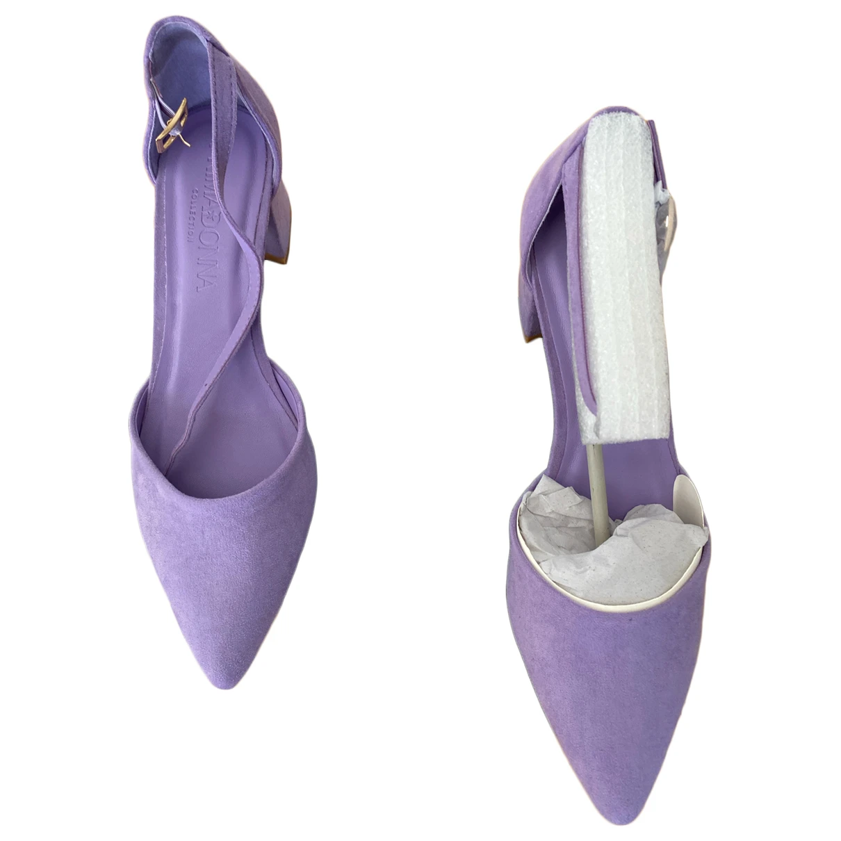Pre-owned Prima Donna Leather Sandals In Purple