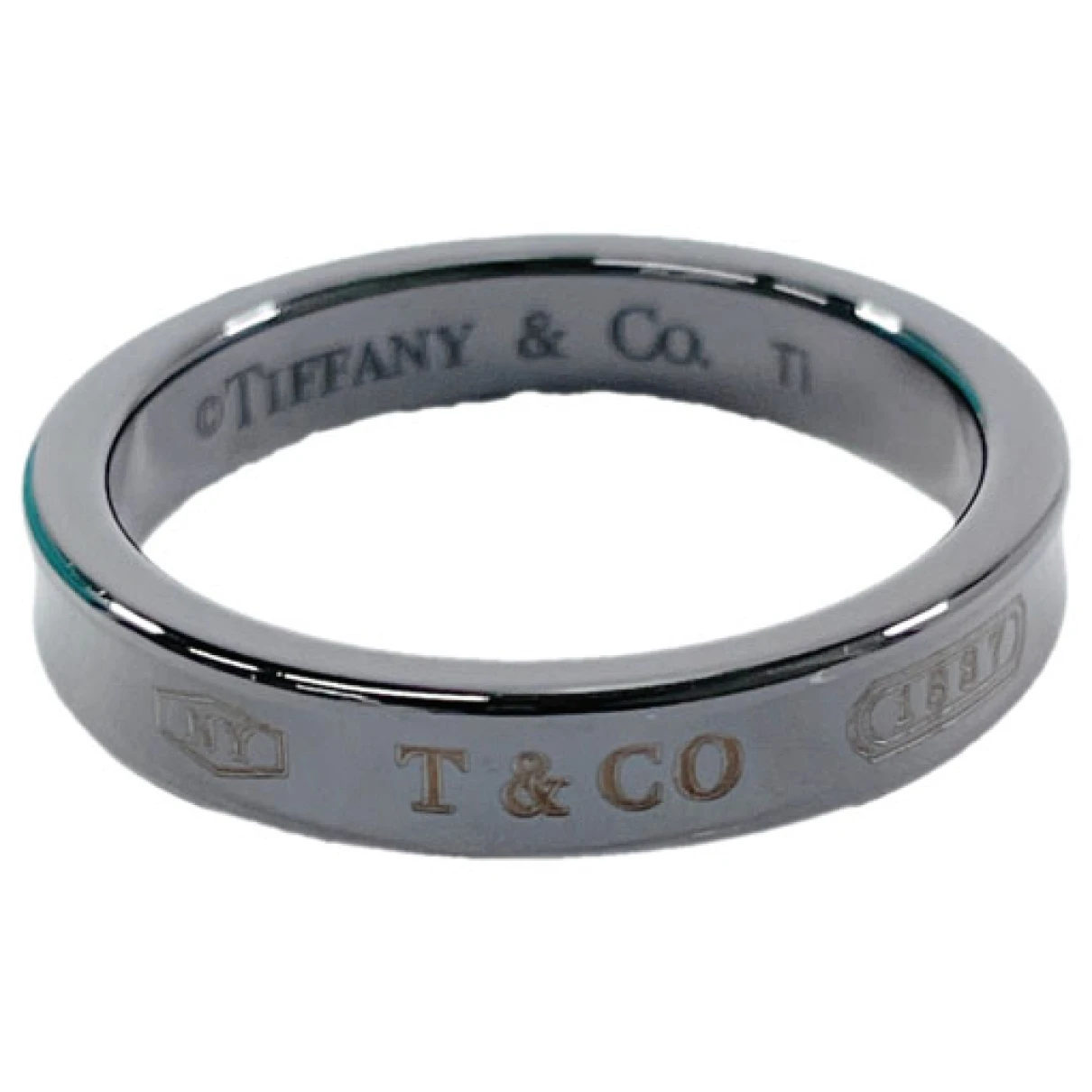 Pre-owned Tiffany & Co Ring In Black