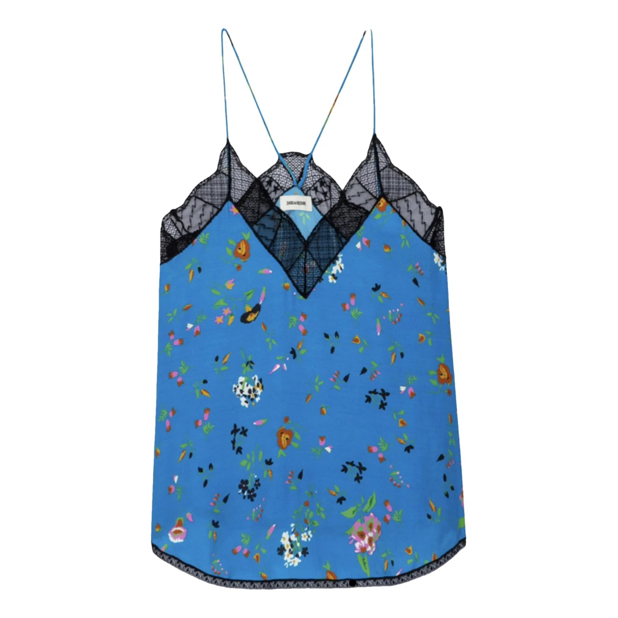 Pre-owned Zadig & Voltaire Spring Summer 2020 Camisole In Blue