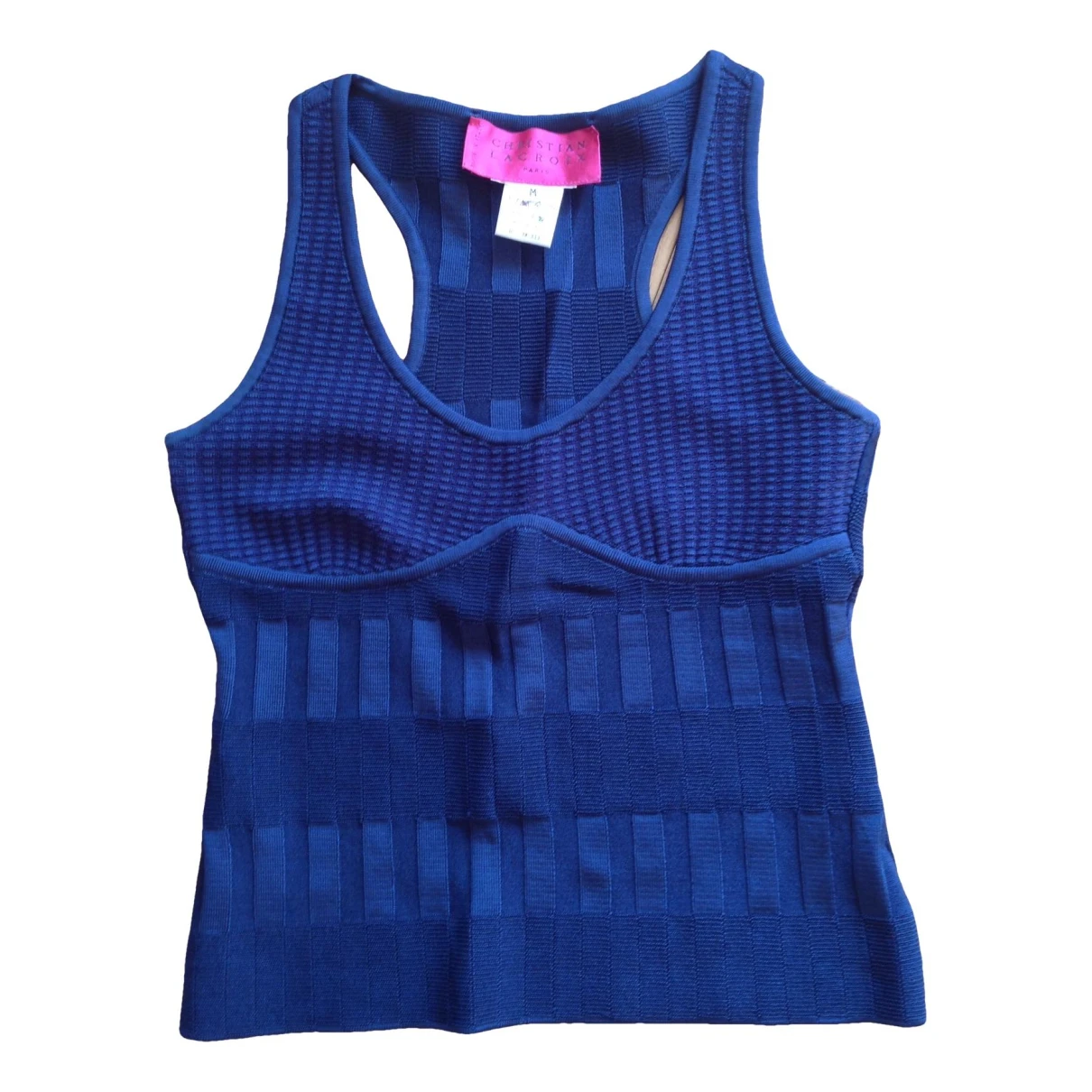 Pre-owned Christian Lacroix Vest In Blue