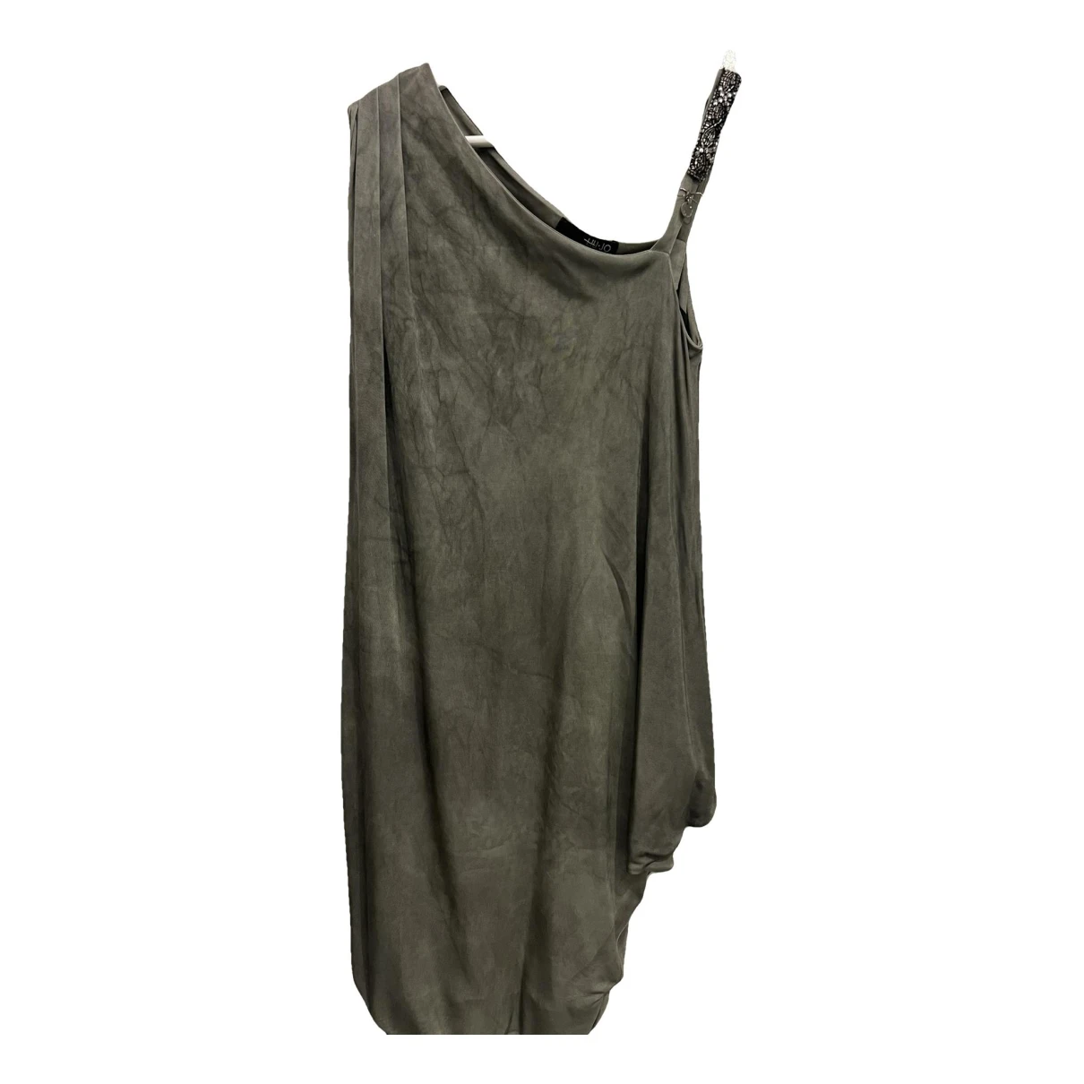 Pre-owned Liujo Mini Dress In Grey