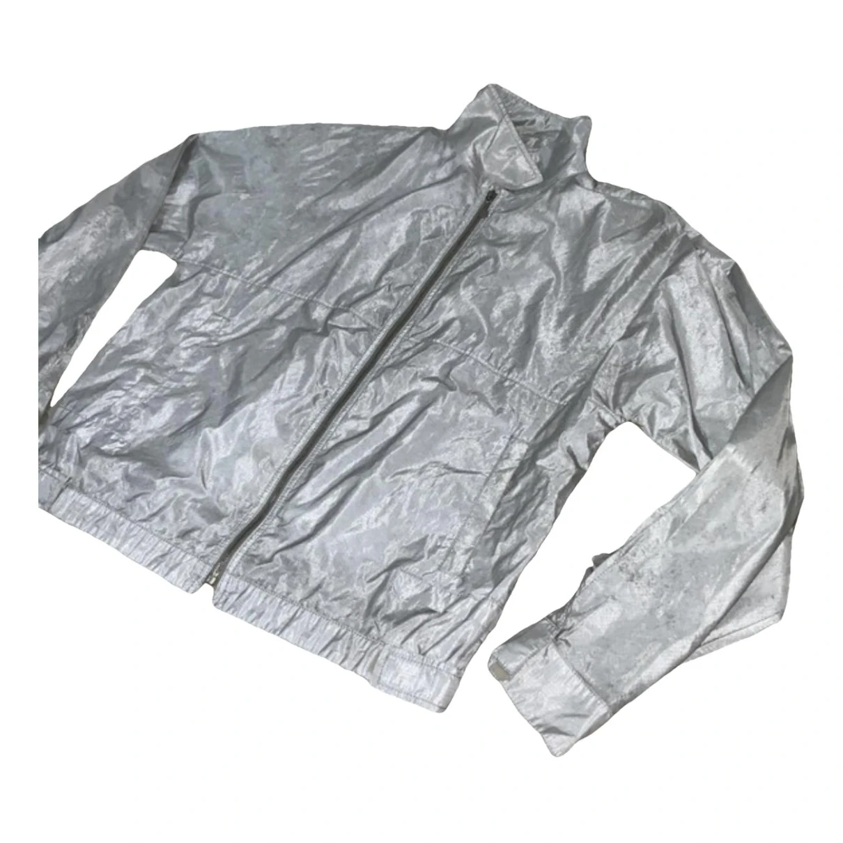 Pre-owned Versace Vest In Silver