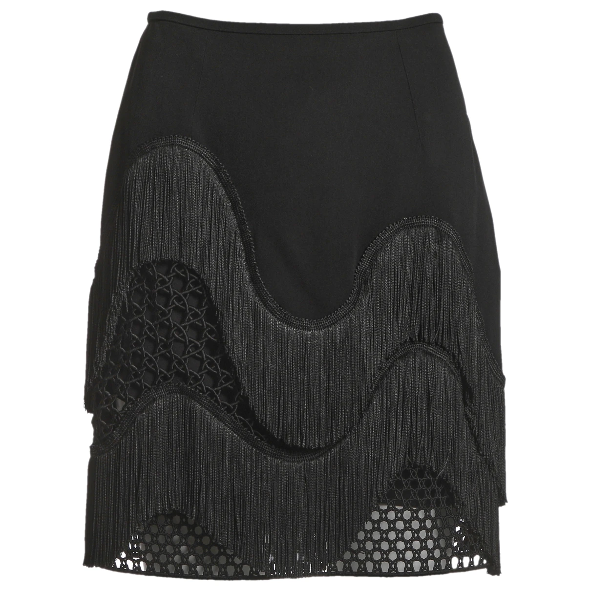 Pre-owned Stella Mccartney Mini Skirt In Black