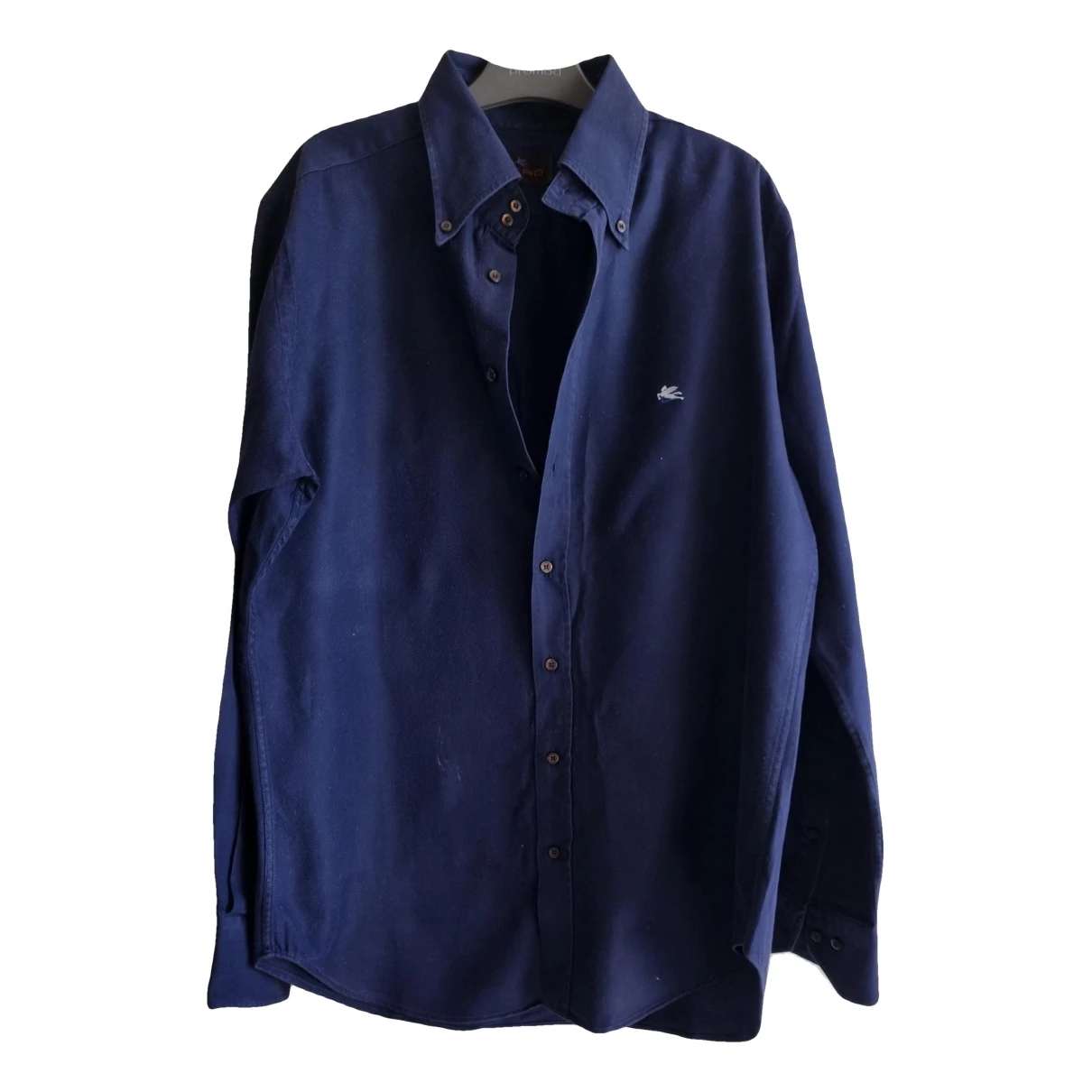 Pre-owned Etro Shirt In Navy