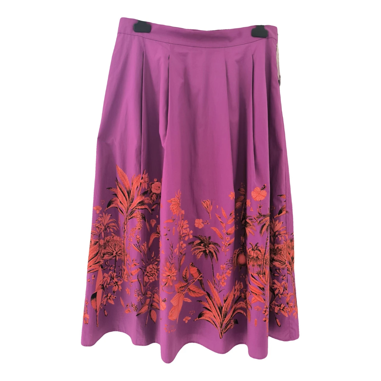 Pre-owned Marina Rinaldi Maxi Skirt In Purple