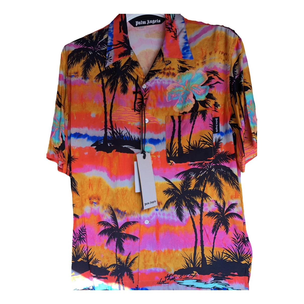 Pre-owned Palm Angels Shirt In Multicolour