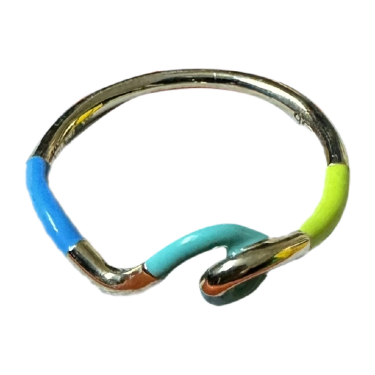 Pre-owned Bea Bongiasca Ceramic Ring In Multicolour