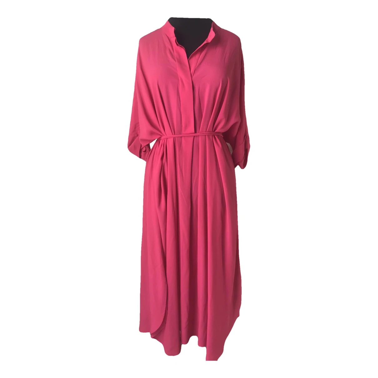 Pre-owned Meimeij Maxi Dress In Pink