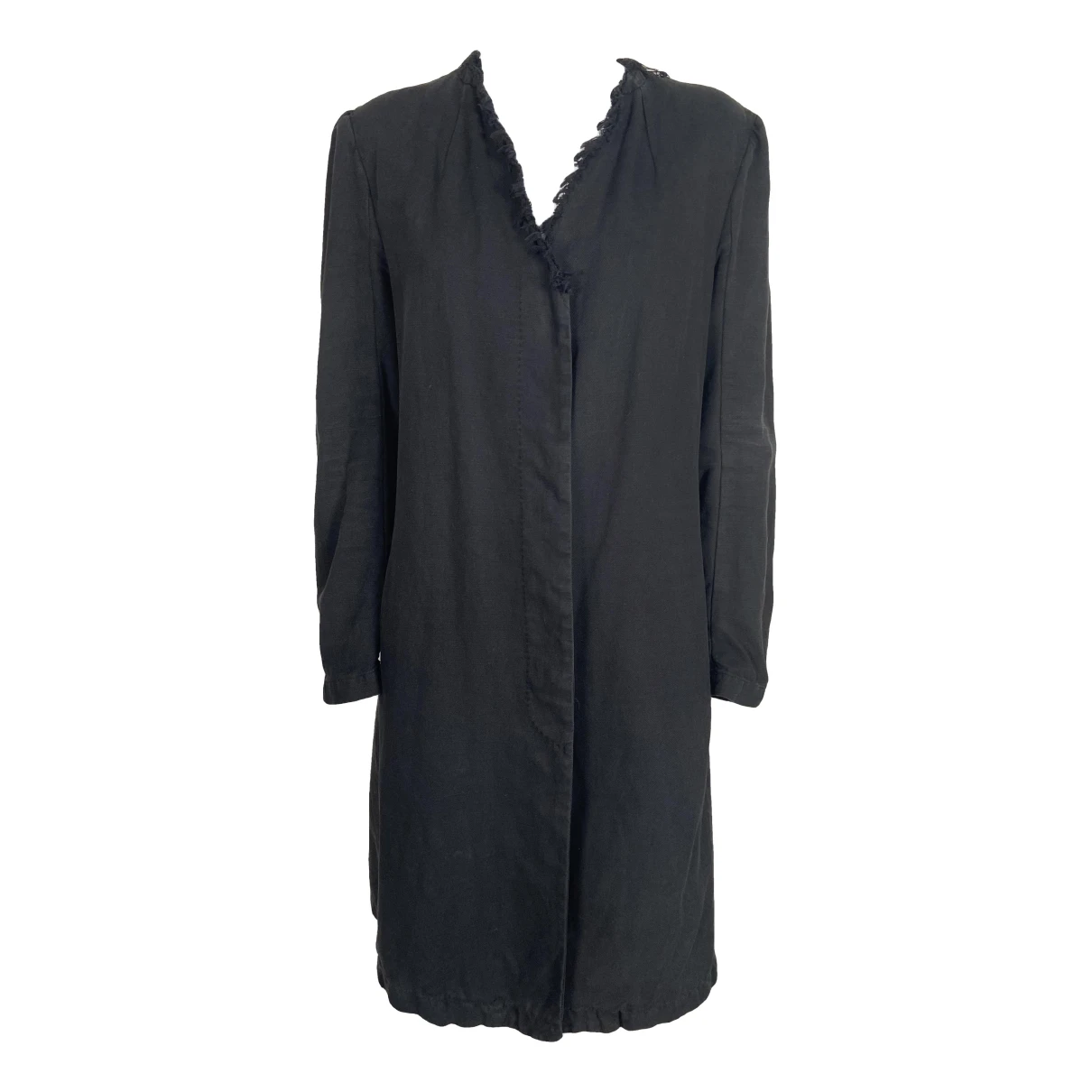 Pre-owned Maison Margiela Coat In Anthracite