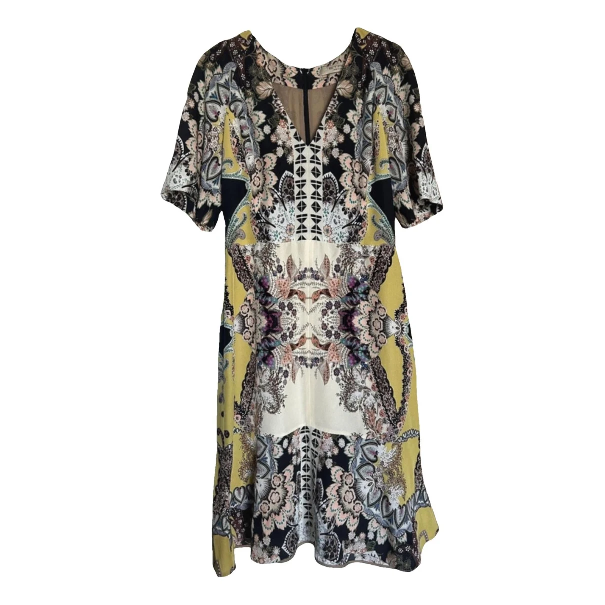 Pre-owned Etro Silk Mini Dress In Other