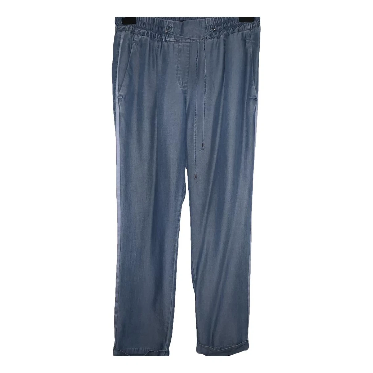Pre-owned Repeat Carot Pants In Blue