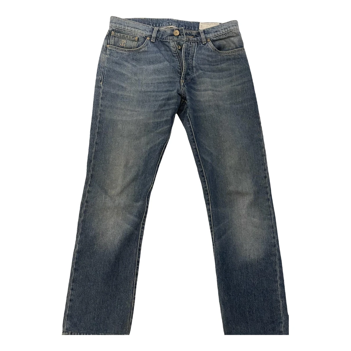 Pre-owned Brunello Cucinelli Jeans In Blue