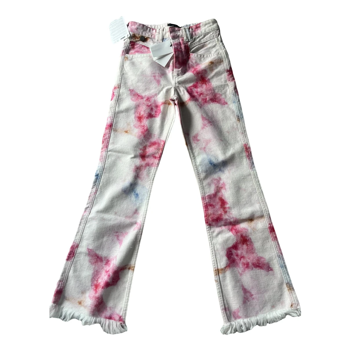 Pre-owned Isabel Marant Straight Jeans In Multicolour
