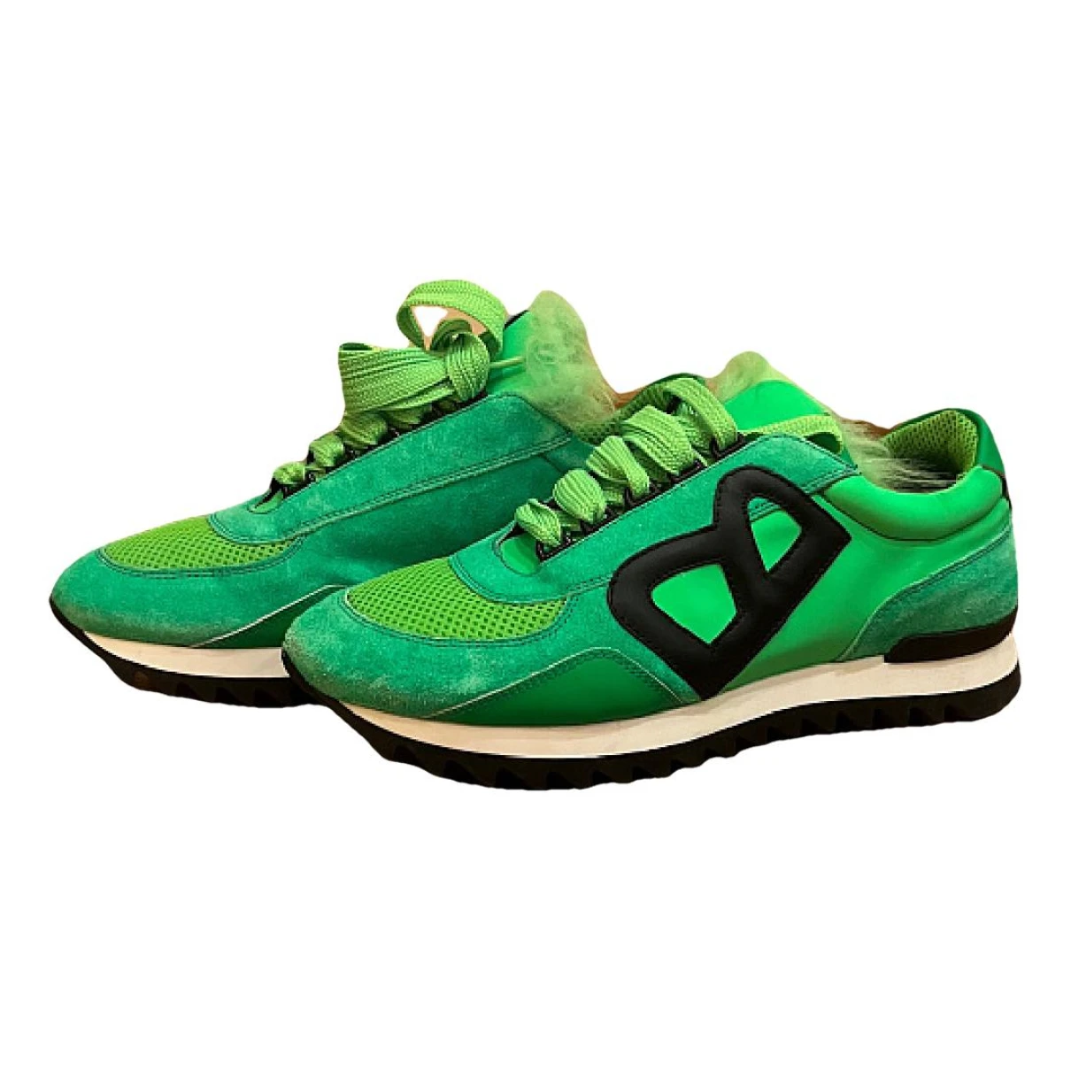 Pre-owned Bogner Trainers In Green