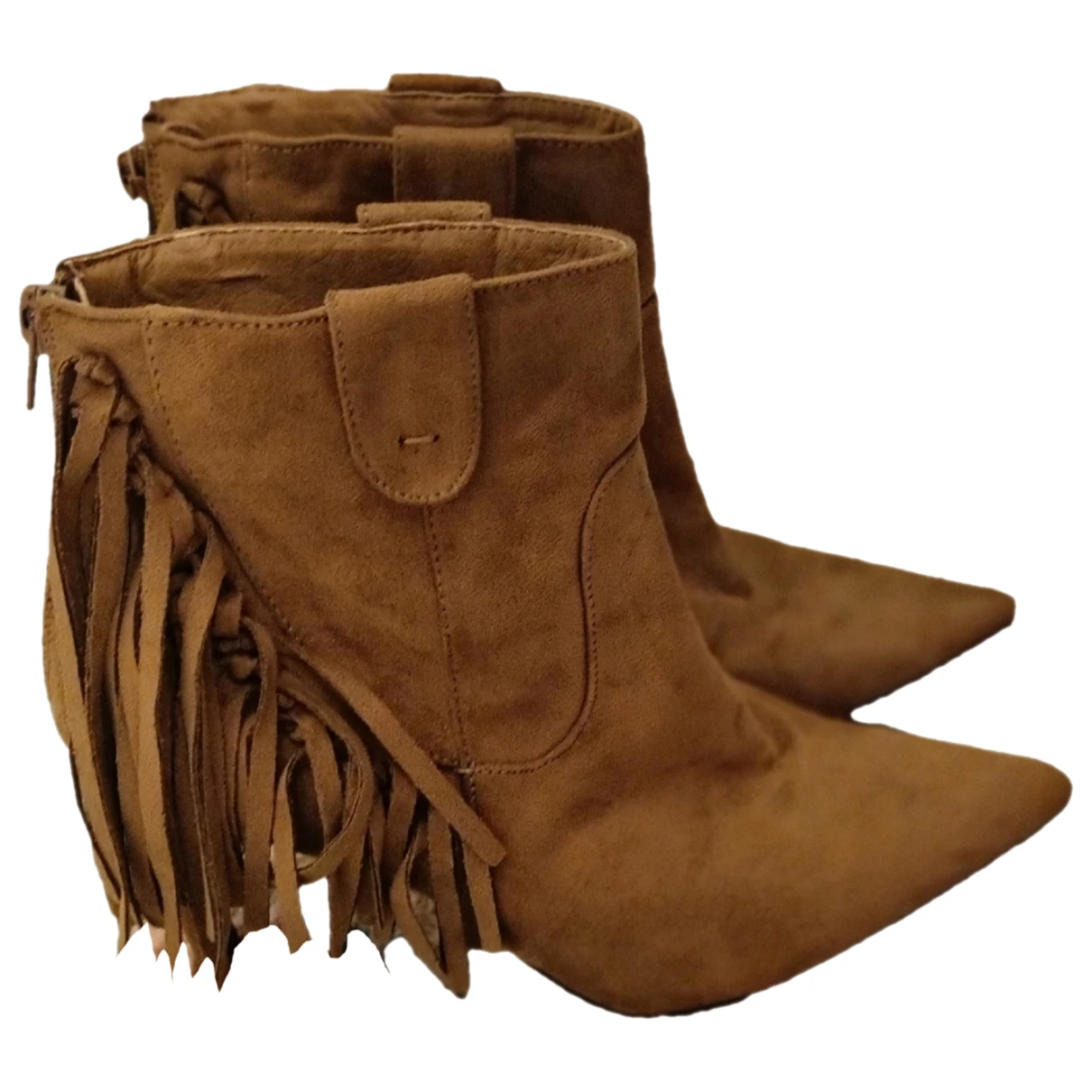 Pre-owned Vanessa Wu Western Boots In Brown