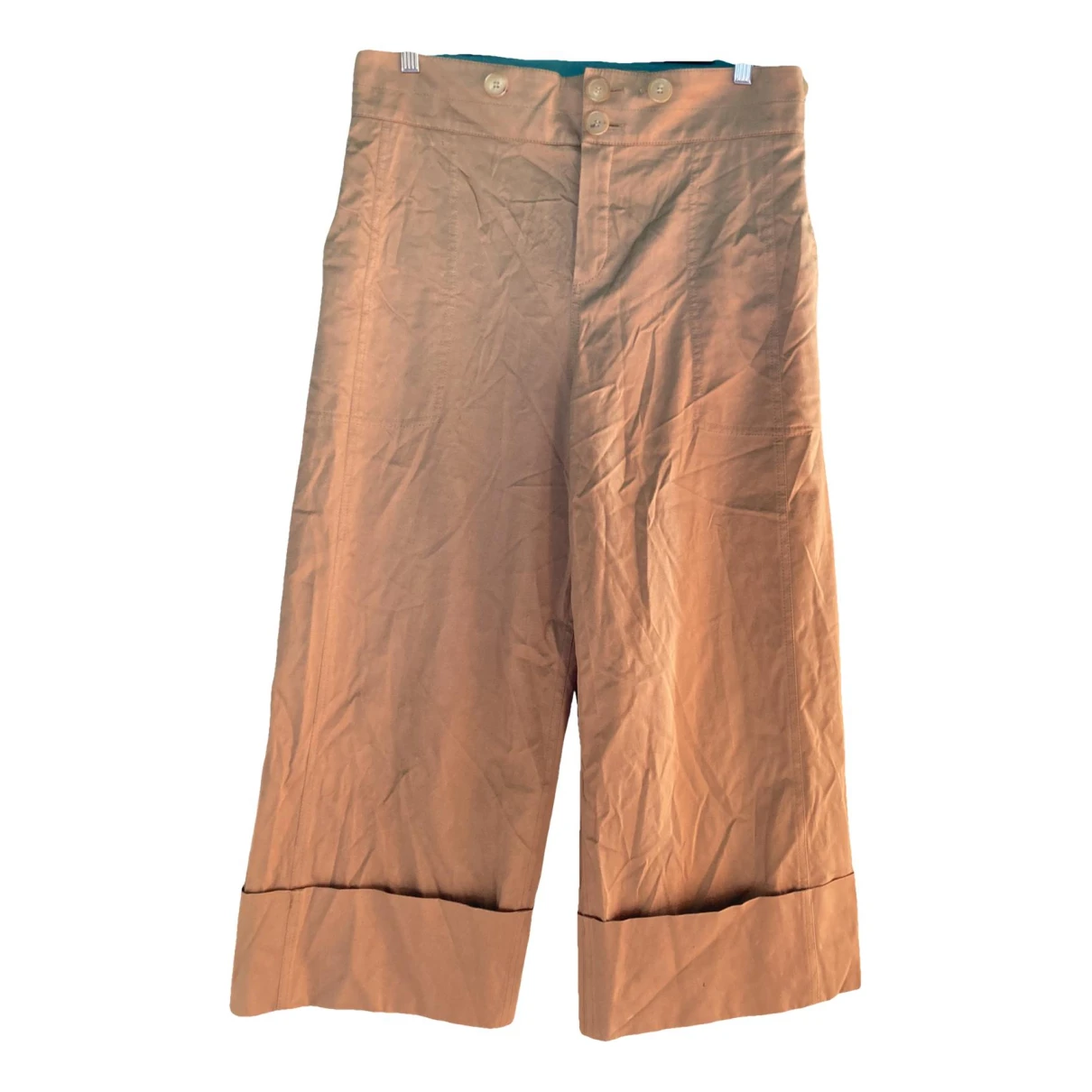 Pre-owned Chloé Short Pants In Beige