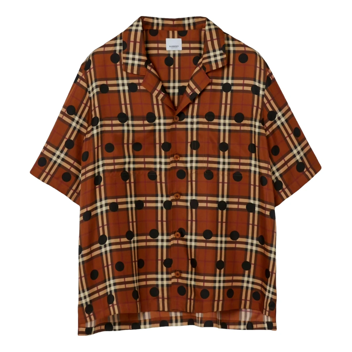 Pre-owned Burberry Silk Shirt In Multicolour